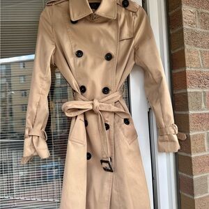 Classic Tan Trench Coat